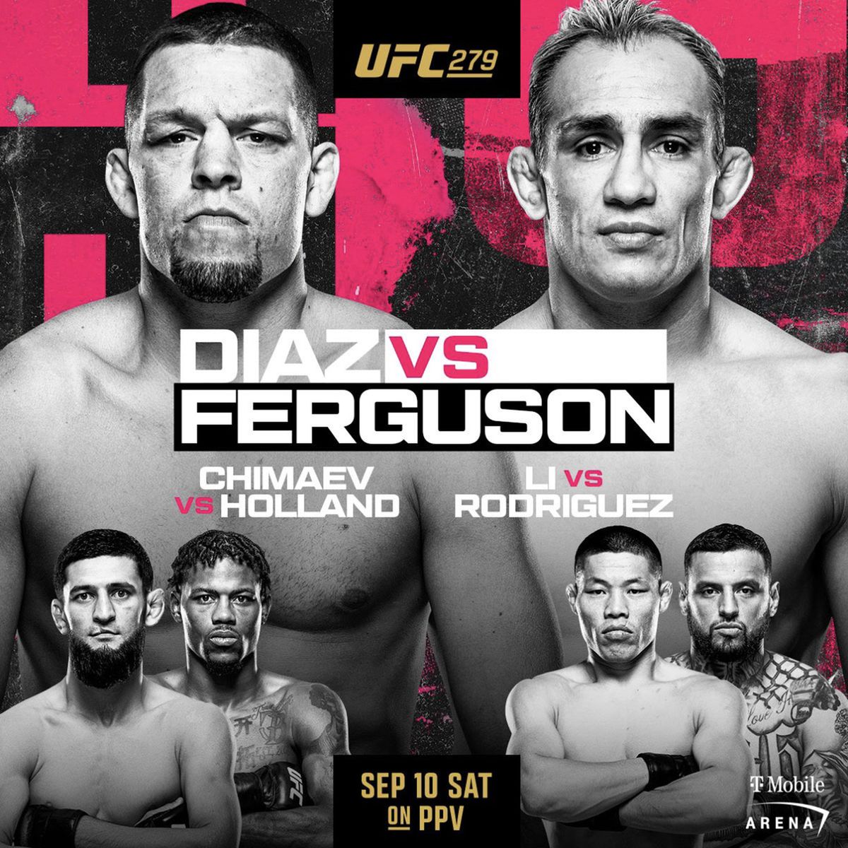 Watch UFC 279: Nate Diaz vs. Tony Ferguson, Khamzat Chimaev vs. Kevin Holland, live stream online, fight card, start time, TV schedule