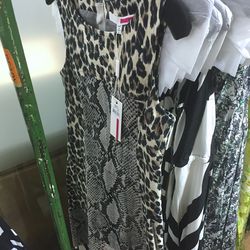 Leopard-print dress, $150