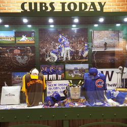 New display in the bleachers with 2016 highlights