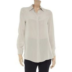 <a href="http://www.theoutnet.com/product/327564">Brushed-silk shirt</a>, $115