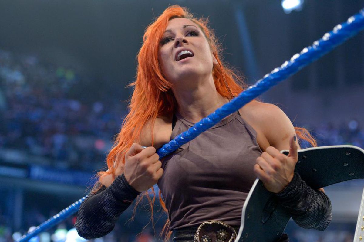 Becky Lynch as SmackDown Women’s Champion