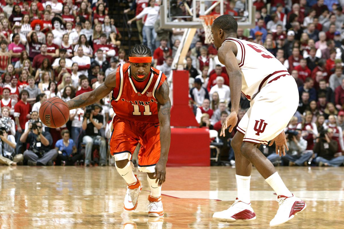 2005-06 NCAA Basketball: Illinois Fighting Illini at Indiana Hoosiers