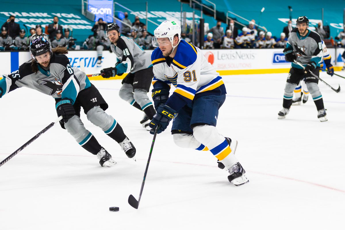 NHL: MAR 19 Blues at Sharks