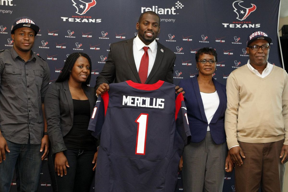 Smile, Mercilus family.  Whitney just officially became a multimillionaire.