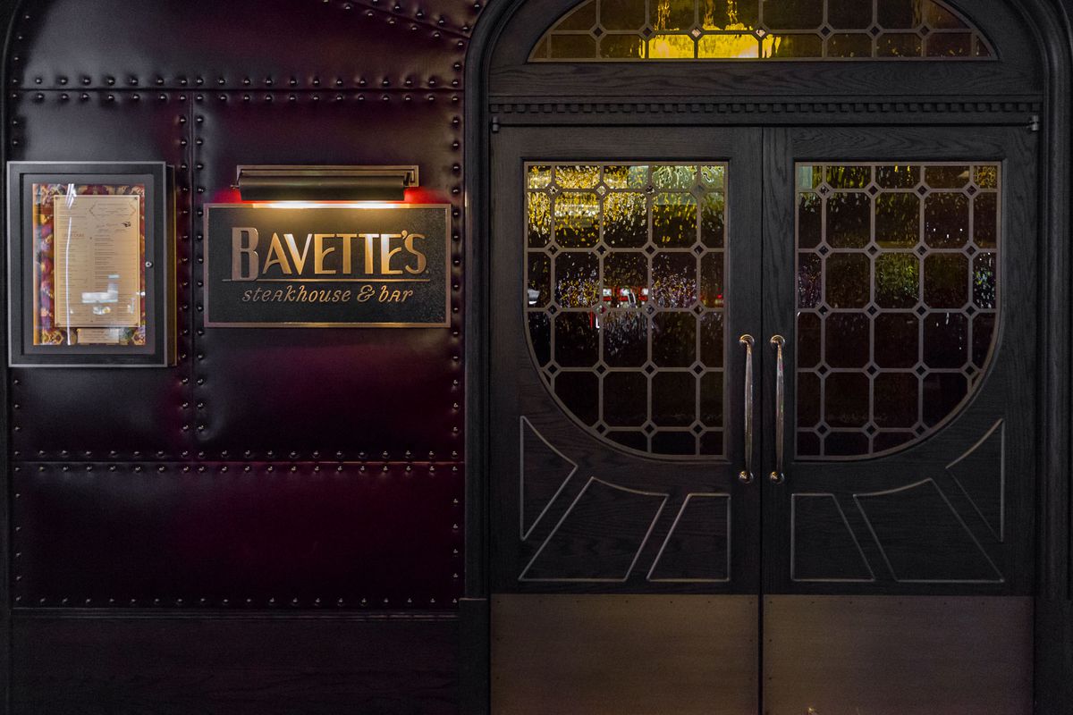 The entrance to Bavette’s