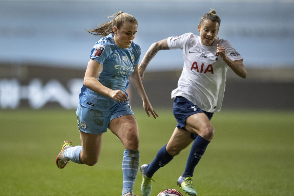 Manchester City Women v Tottenham Hotspur Women: The FA Women’s Continental Tyres League Cup - Semi Final