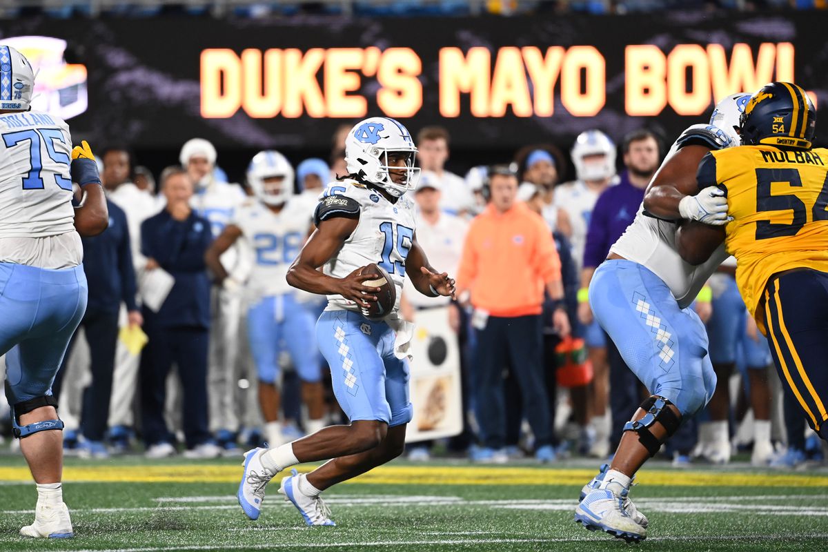 NCAA Football: Duke’s Mayo Bowl-North Carolina at West Virginia