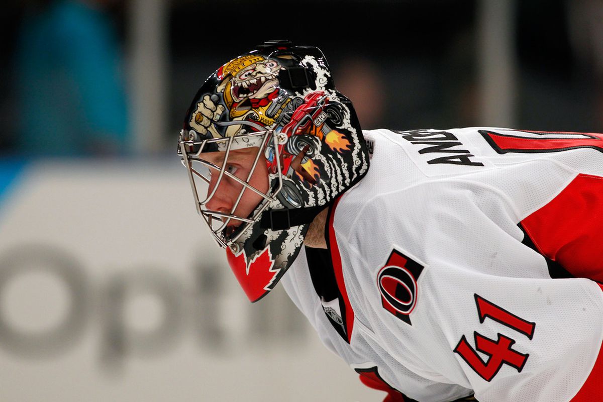 Craig Anderson and his supreme focus have the Senators up 3-2 heading into game 6 tonight.