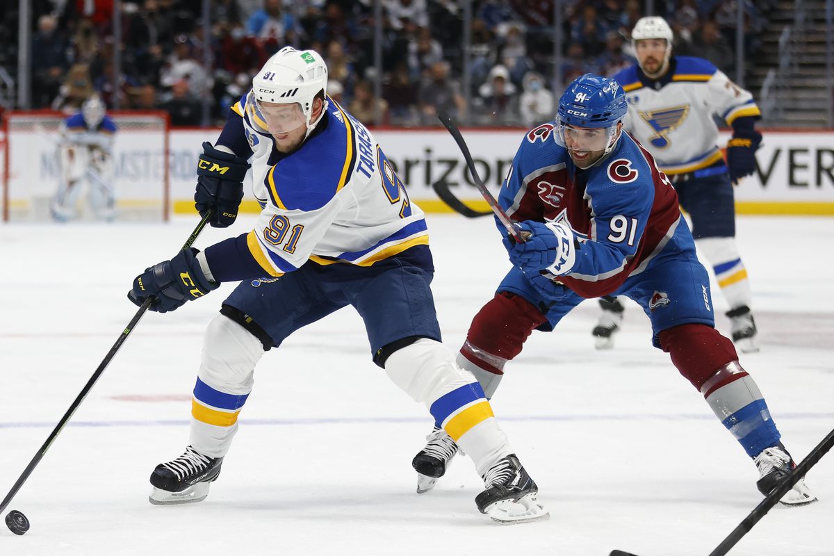 St Louis Blues v Colorado Avalanche - Game One