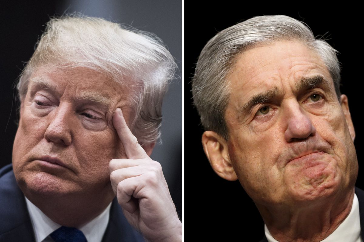 President Donald Trump and Special Counsel Robert Mueller