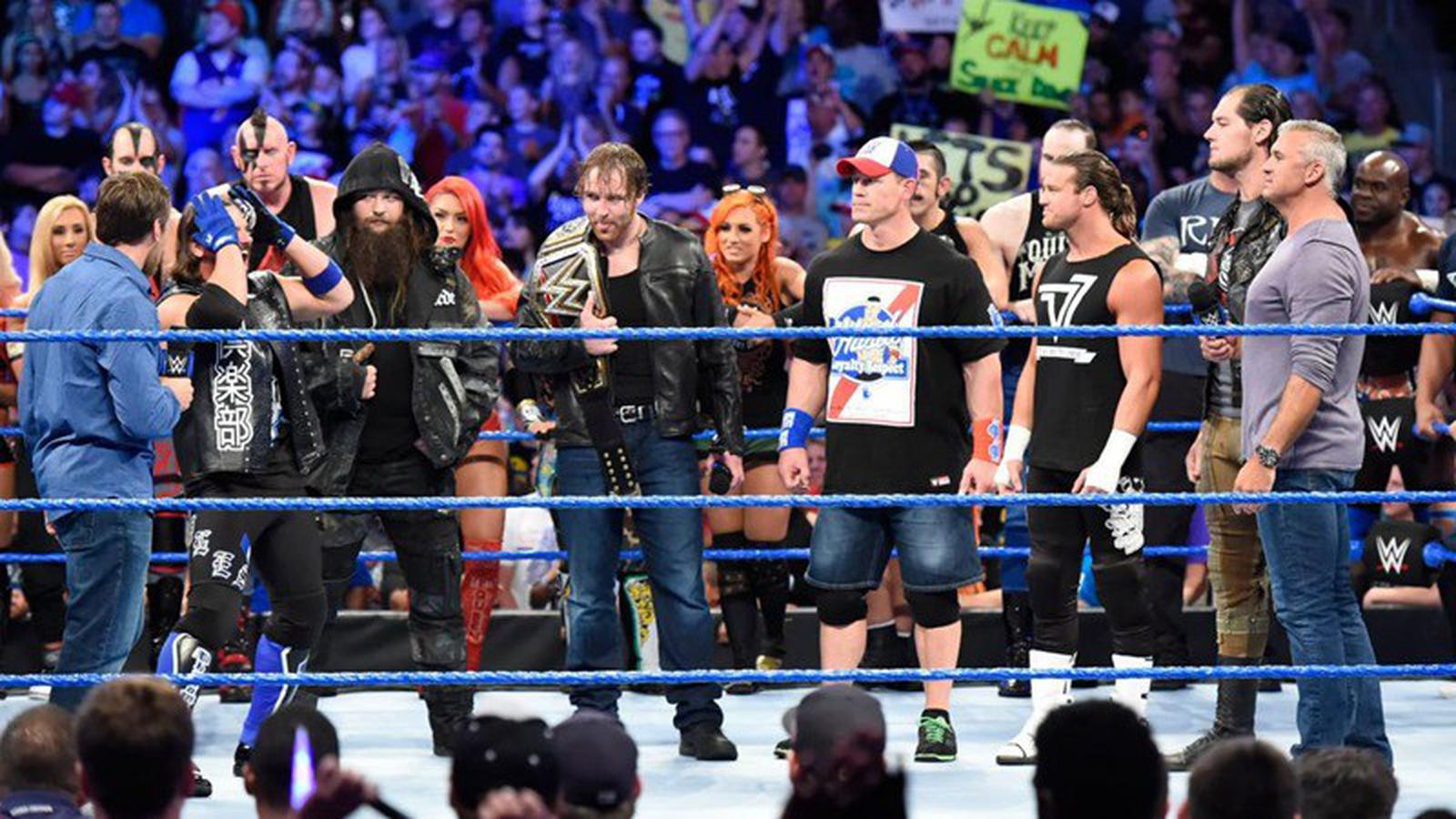 An Homage to the SmackDown Six.