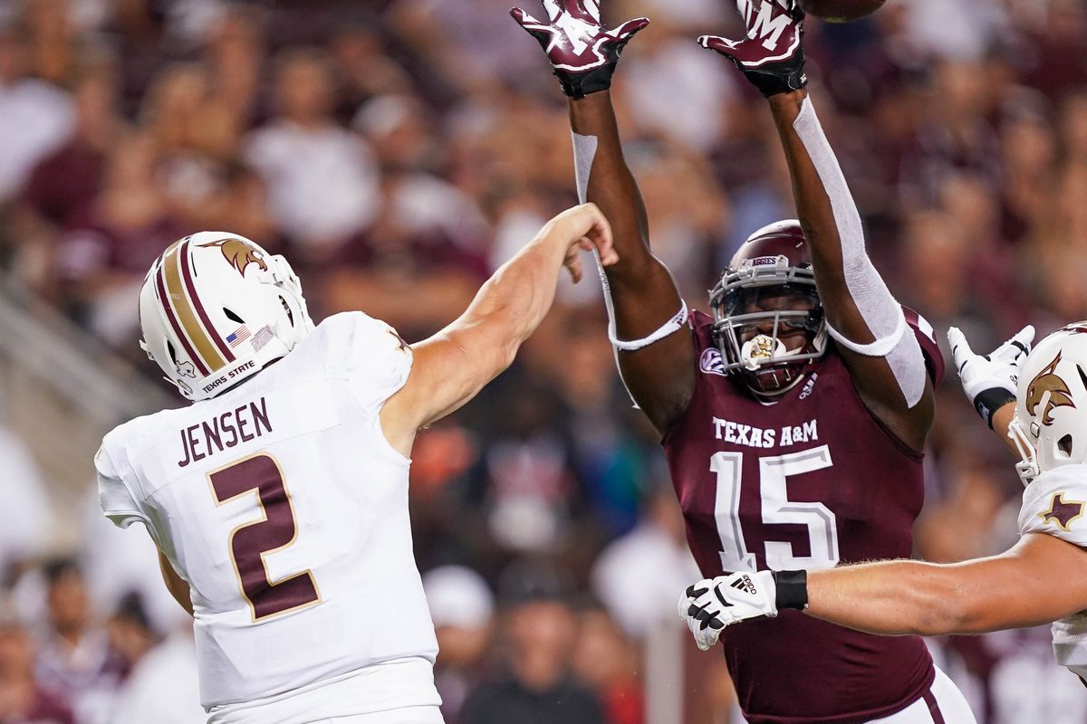 COLLEGE FOOTBALL: AUG 29 Texas State at Texas A&amp;M
