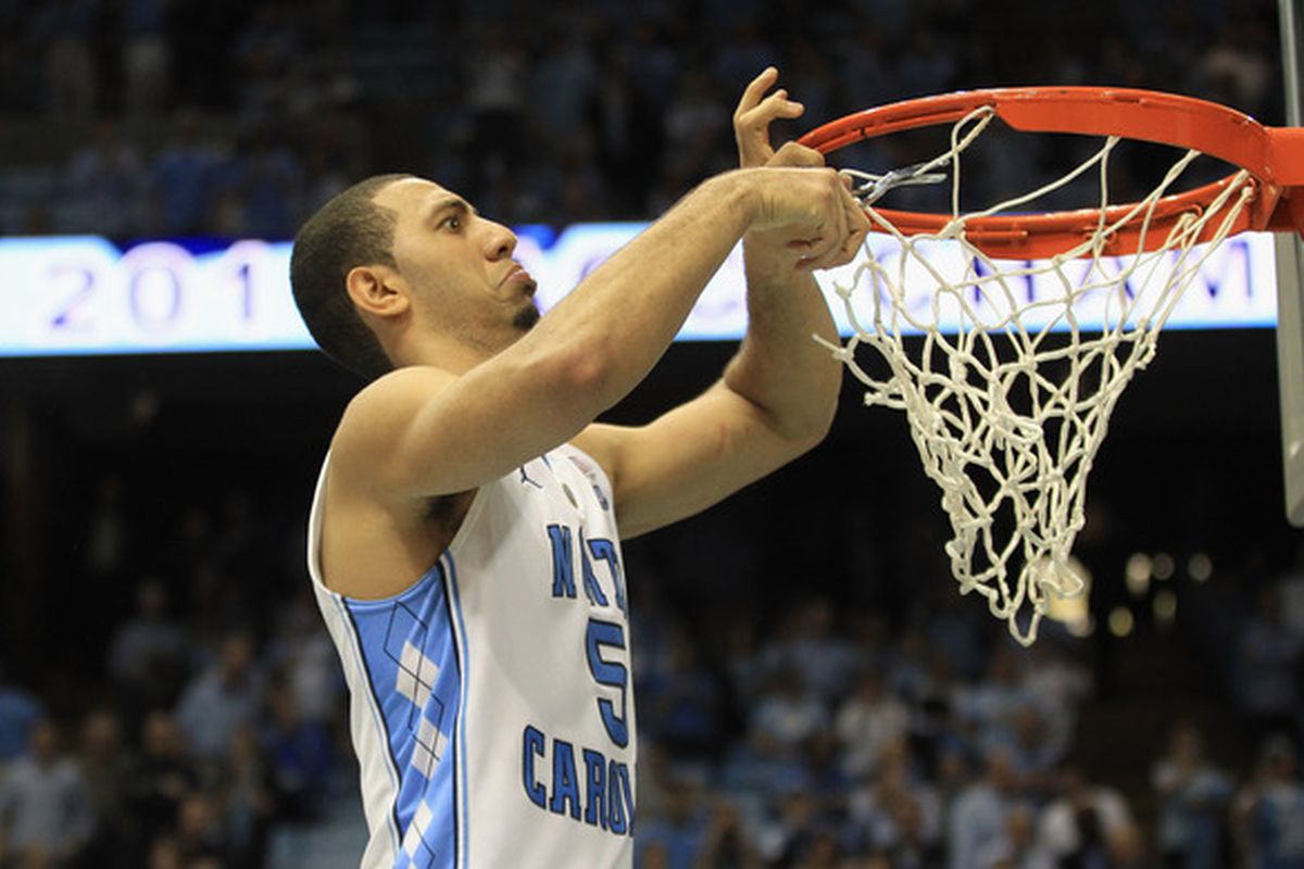 Kendall Marshall gets stuck in the net, our hearts.