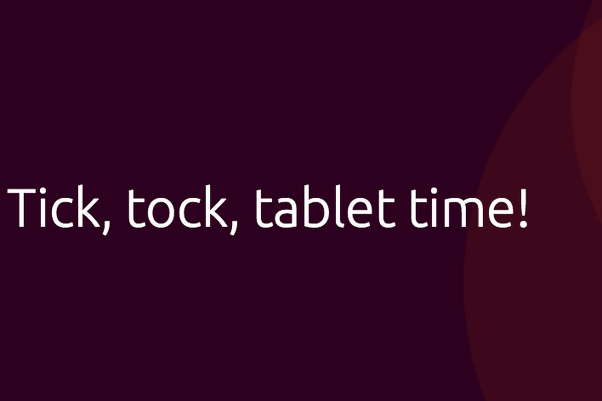 Ubuntu tablet news teaser
