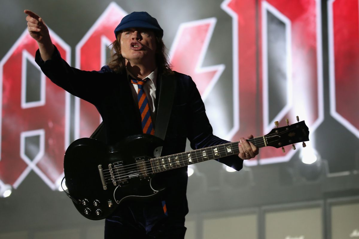 Who would have guessed that Angus Young would cause Starlin Castro to make an error?