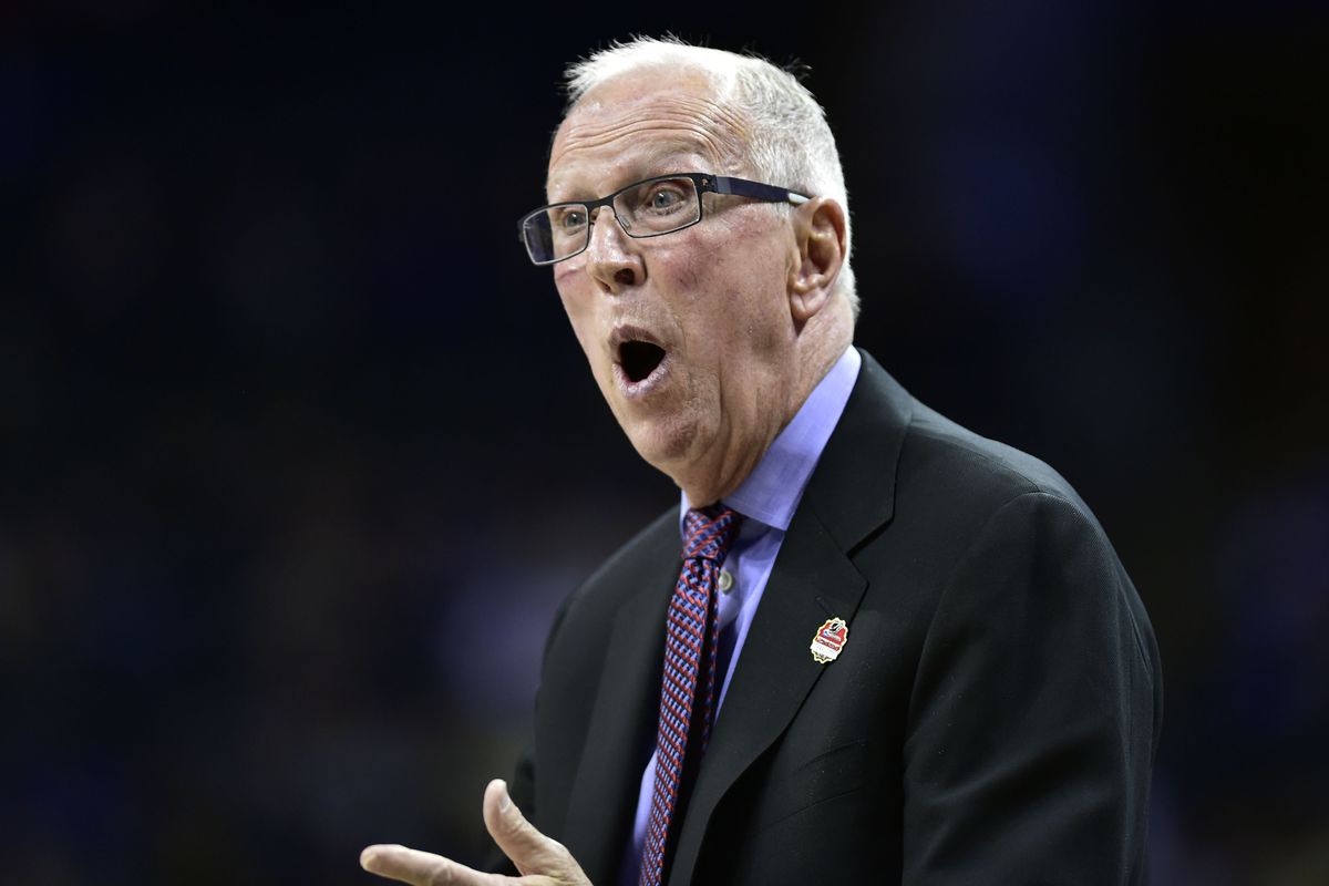 Steve Fisher during the NCAA tournament. 