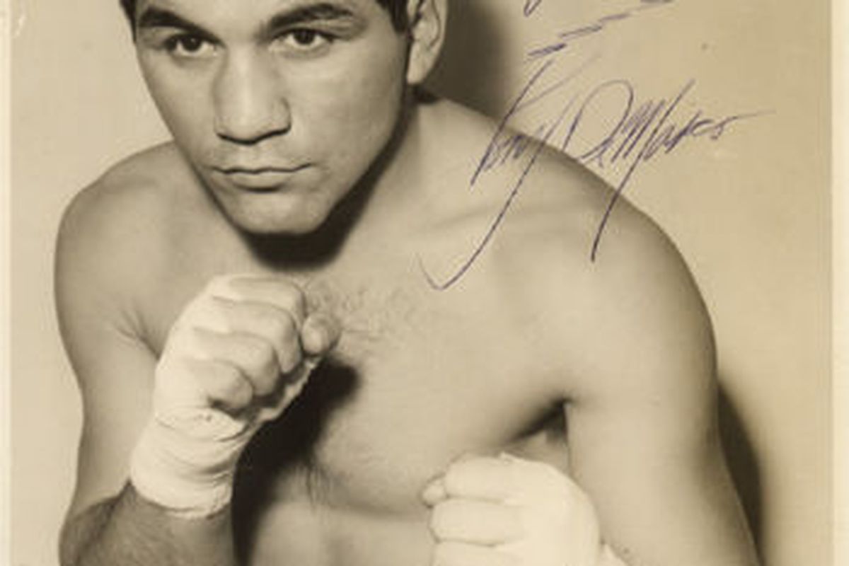 Tony DeMarco was Boston boxing. (Photo via <a href="http://boxrec.com/media/index.php/Tony_DeMarco">boxrec.com</a>)