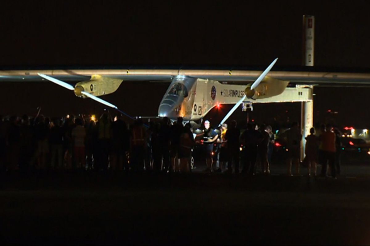 Solar Impulse JFK