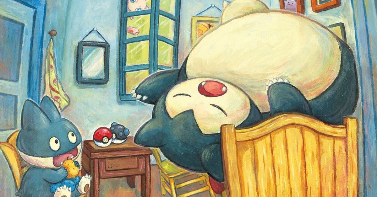 The Pokémon x Van Gogh collaboration was kind of a disaster