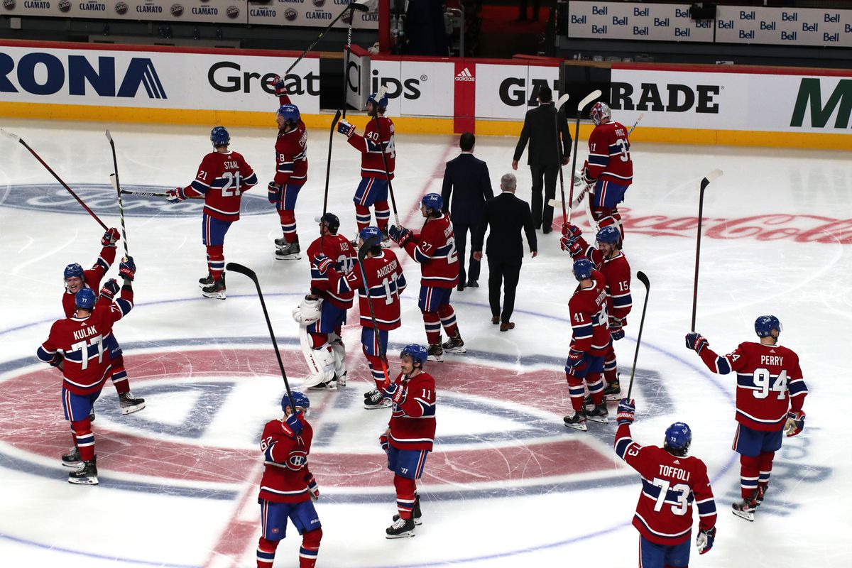 NHL: Stanley Cup Playoffs-Winnipeg Jets at Montreal Canadiens