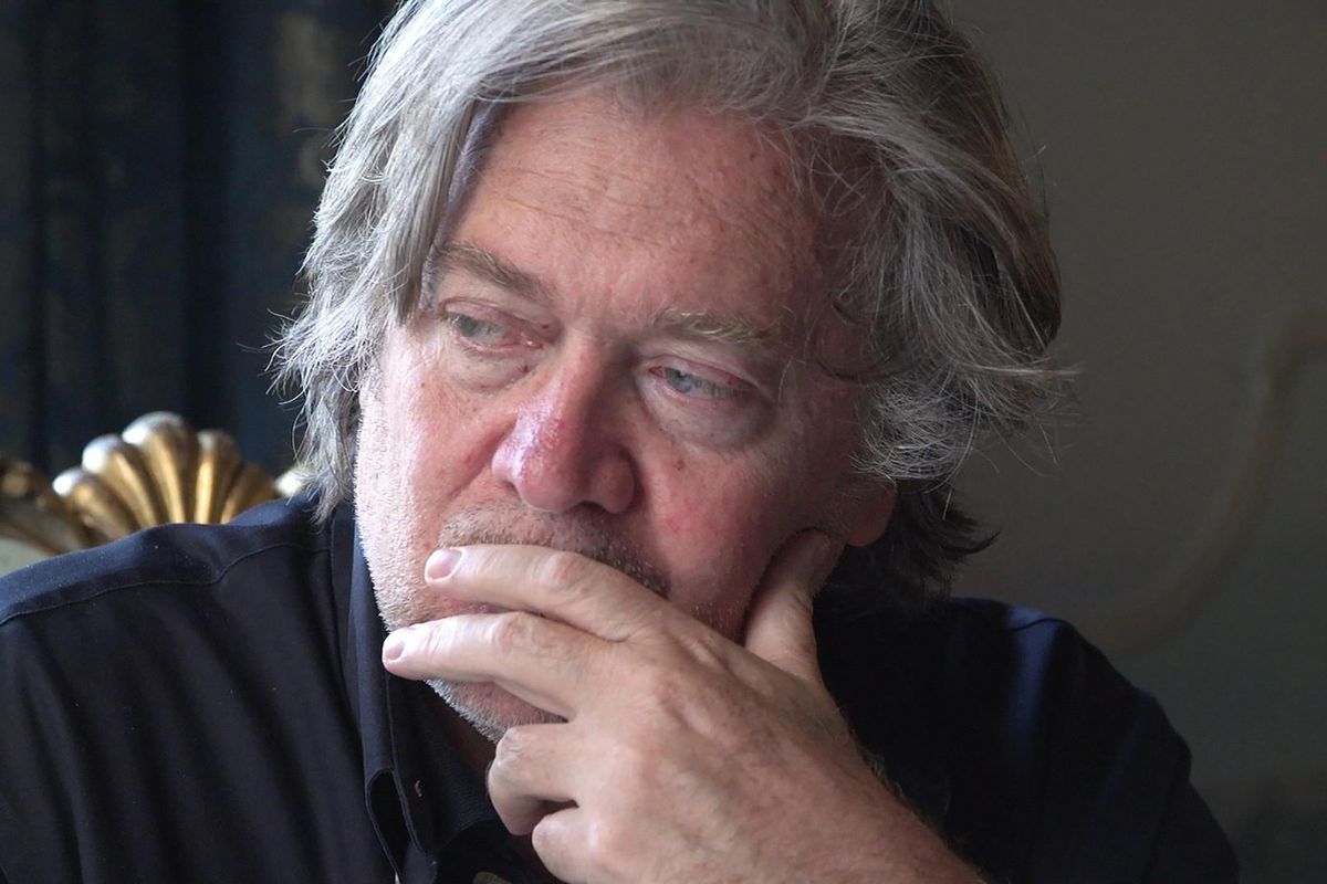 Steve Bannon is the subject of “The Brink,” an observational documentary about the former White House adviser.