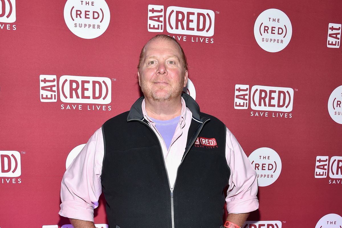 The (RED) Supper hosted by Mario Batali with Anthony Bourdain