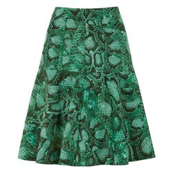 Flounce Skirt in Green Python Print, $34.99 (Target.com Exclusive)