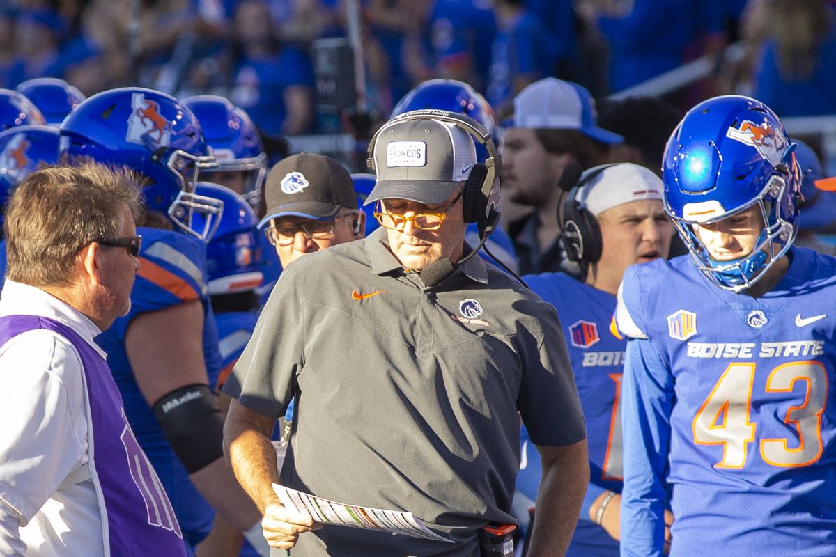 NCAA Football: San Diego State at Boise State