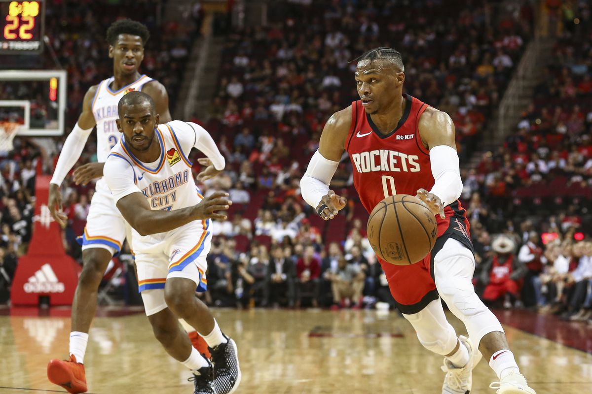 NBA: Oklahoma City Thunder at Houston Rockets