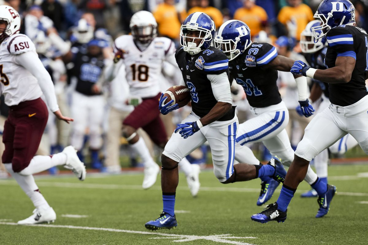 Jamison Crowder will be difficult to replace but Duke at least has candidates.