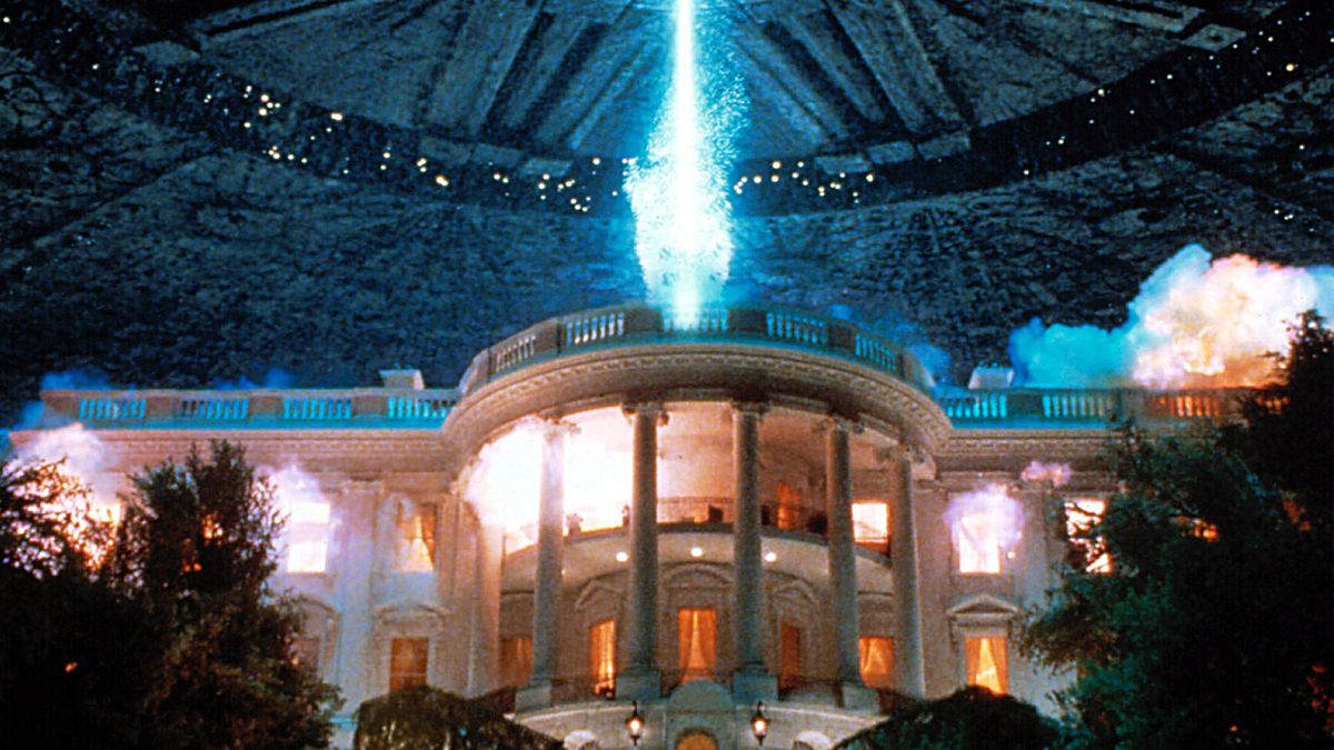 A scene from Independence Day.