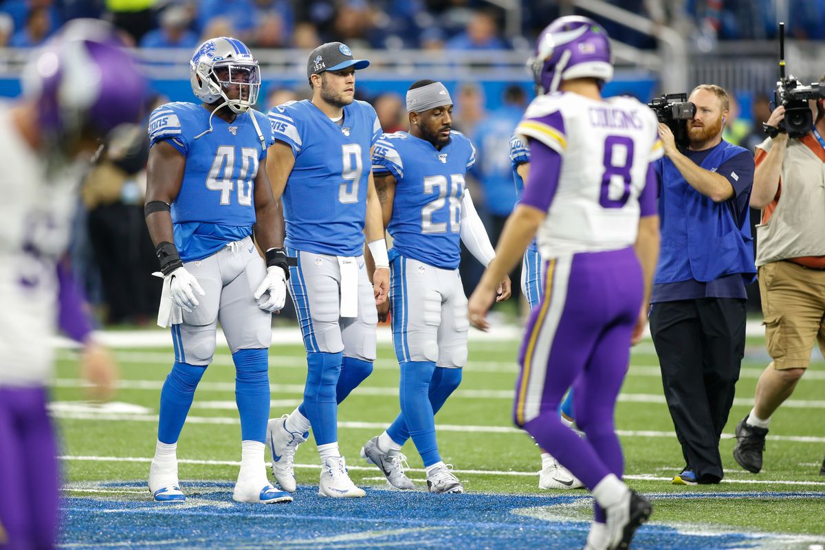 NFL: OCT 20 Vikings at Lions