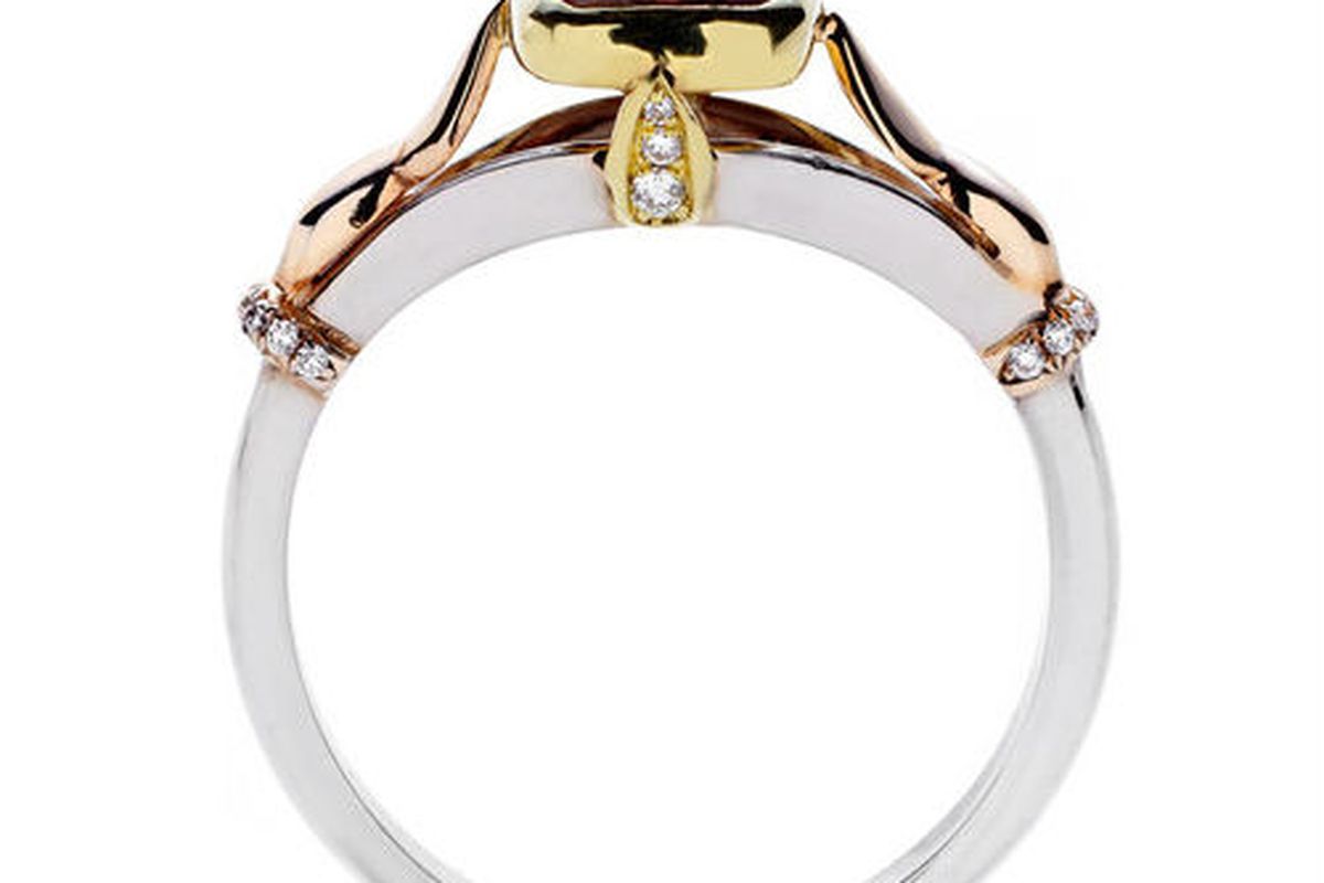 An Anna Sheffield engagement ring