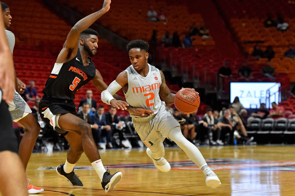 NCAA Basketball: Princeton at Miami