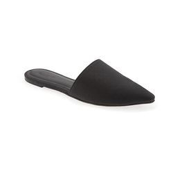 Pointed toe slipper flat