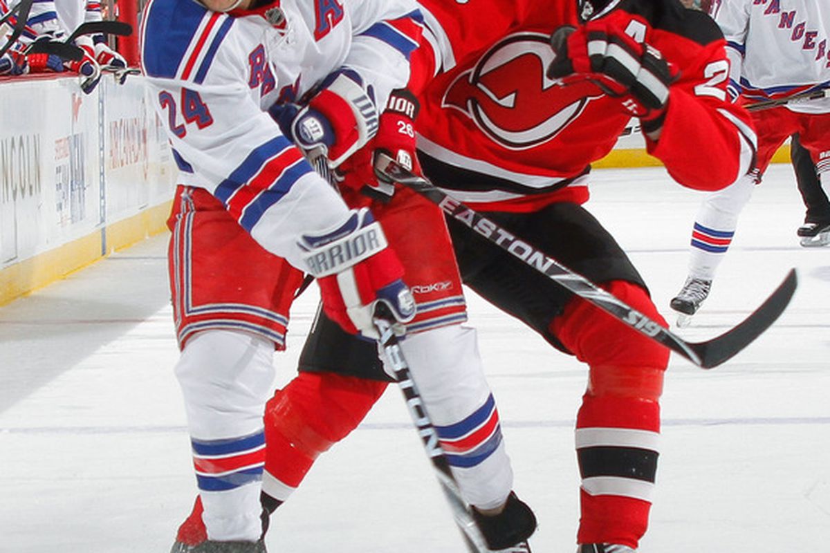 While Patrik Elias and Ryan Callahan didn't want to beat each other up, some of the Devils would've loved to pound Sean Avery for his antics tonight.