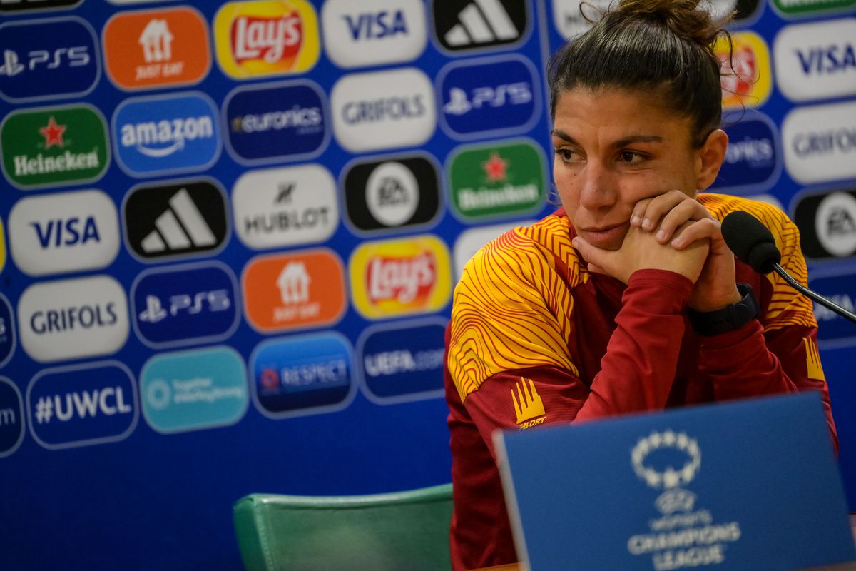 AS Roma Women Training Session &amp; Press Conference
