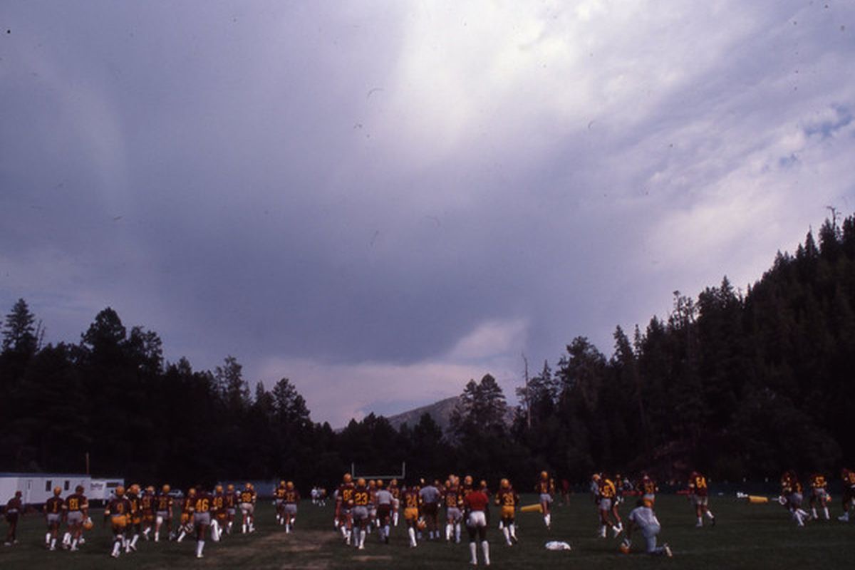 A gorgeous sky above Camp Tontozona in 1984. (Photo: ASU)