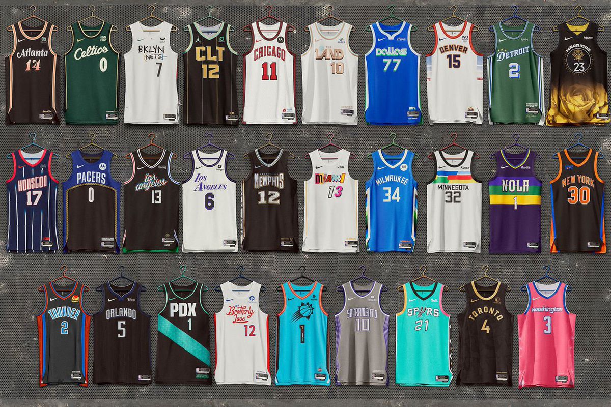 Every NBA edition jersey for 2022-2023, -