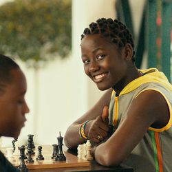 Madina Nalwanga stars as Phiona Mutesi in Disney's “Queen of Katwe," based on the true story of a young girl from Uganda whose world changes when she is introduced to the game of chess.