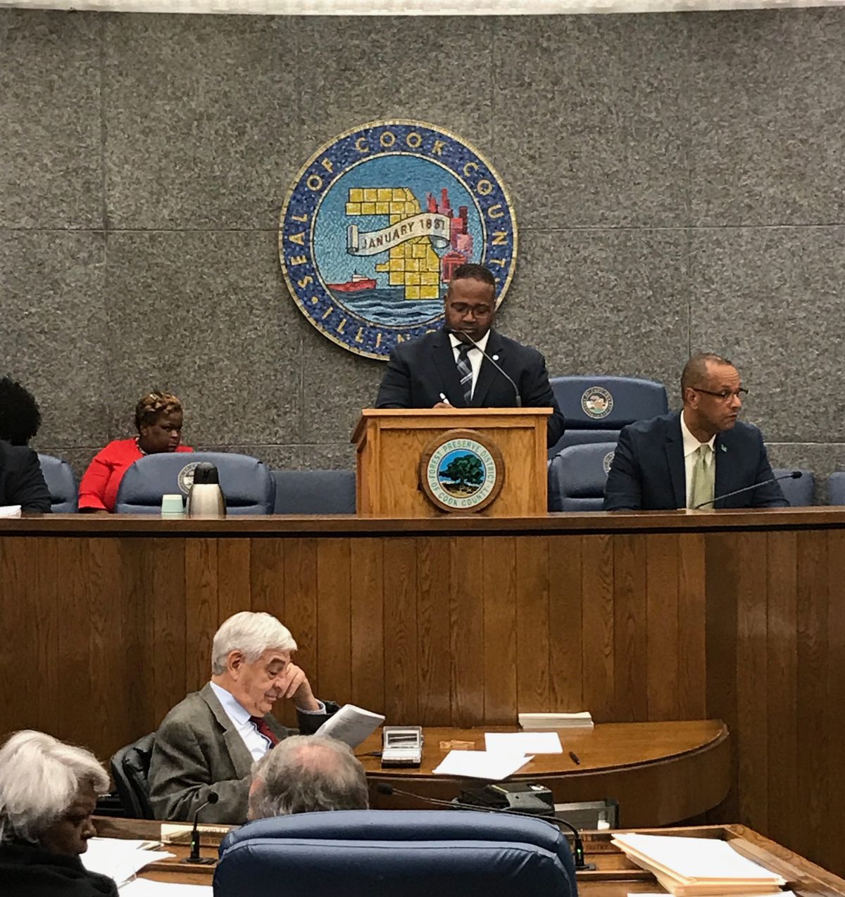 Cook County Commissioner Dennis Deer, along with Commissioner Stanley Moore, led the charge on legislation passed in December, making Juneteenth an official Cook County paid holiday. Forty-six states have made Juneteenth a state holiday, and a bill passed by the Illinois House and Senate this legislative session now sits on Gov. Gov. J.B. Pritzker’s desk.