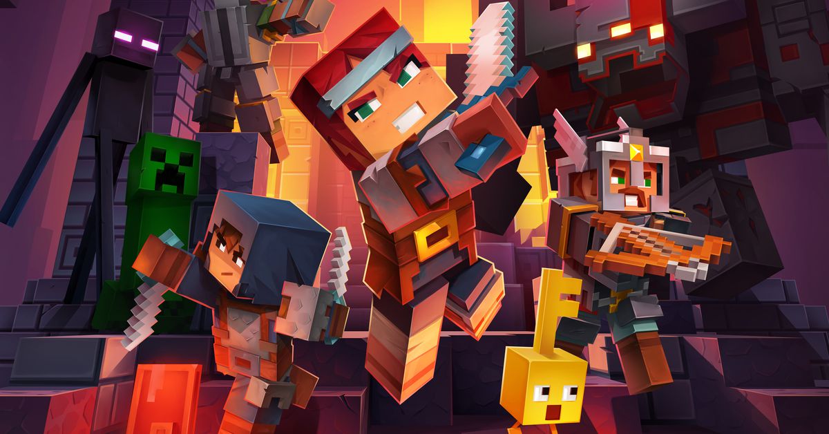 Minecraft Dungeons review: elegant, family-friendly dungeon-crawling thumbnail