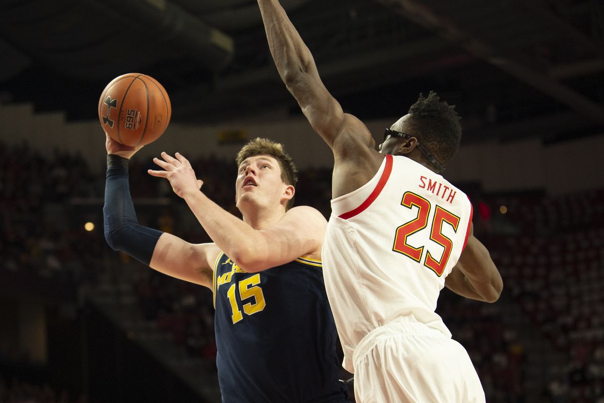 NCAA Basketball: Michigan at Maryland