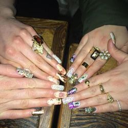 Janine and Aretha's nails, need I say more?
