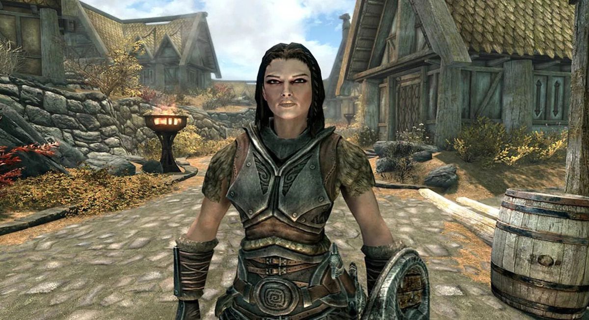 Lydia, a companion in The Elder Scrolls 5: Skyrim