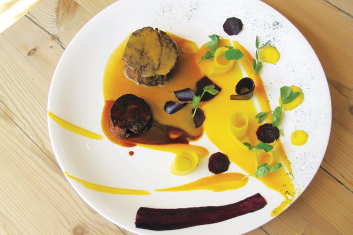 Dysart Petersham’s carrot and beef dish earns it one Michelin star.