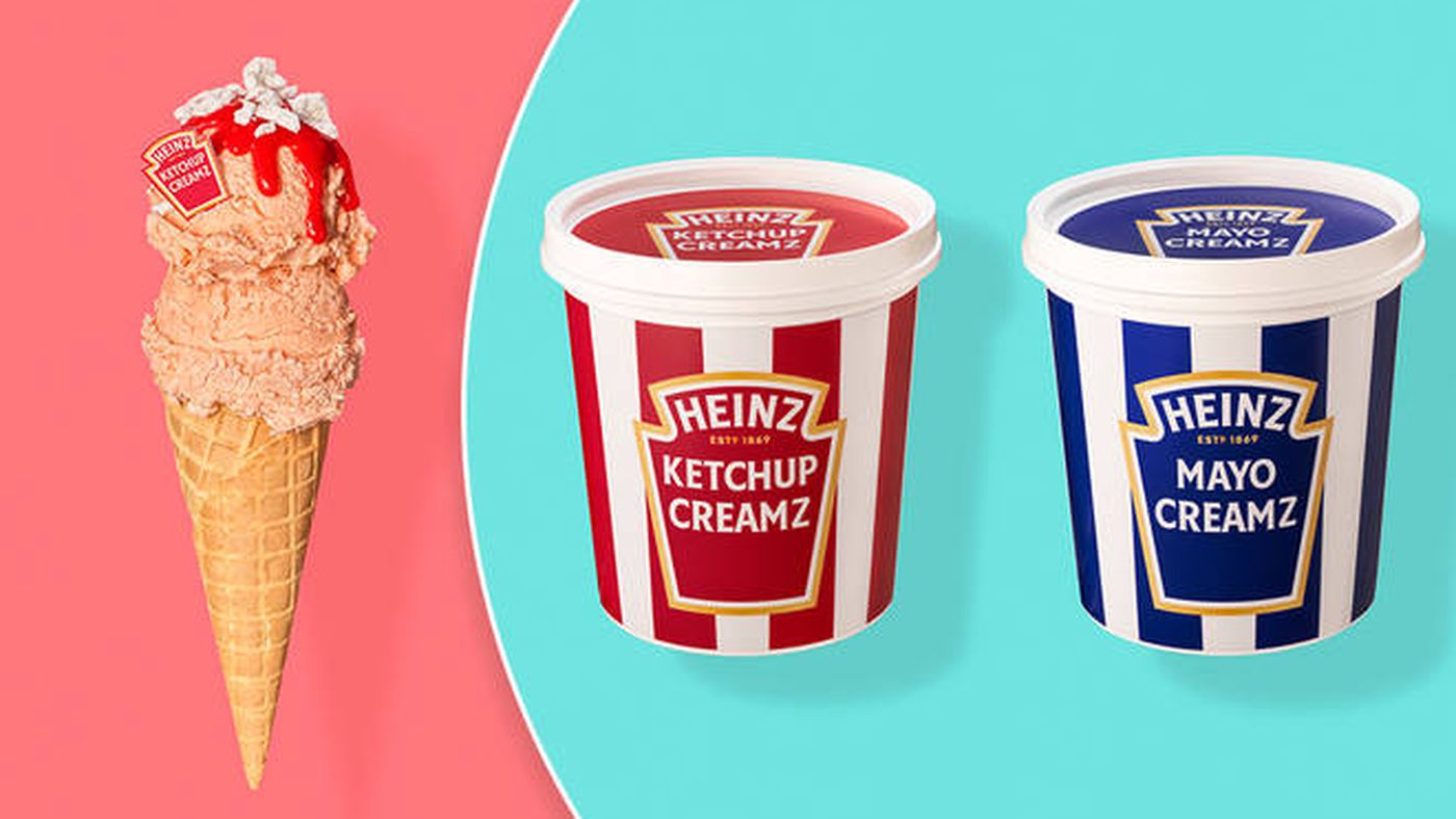 Heinz Ice Cream With Ketchup, Mayonnaise and Salad Cream: Why? - Eater London