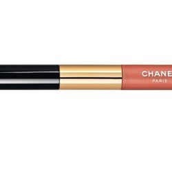 <b>Chanel</b> <a href="http://www.chanel.com/en_US/fragrance-beauty/Makeup-Lipstick-ROUGE-DOUBLE-INTENSIT%C3%89-88831">Rouge Double Intensité</a>: One end imparts brilliant color; the other offers a luxe, clear gloss to seal in pigment for all-day color. 