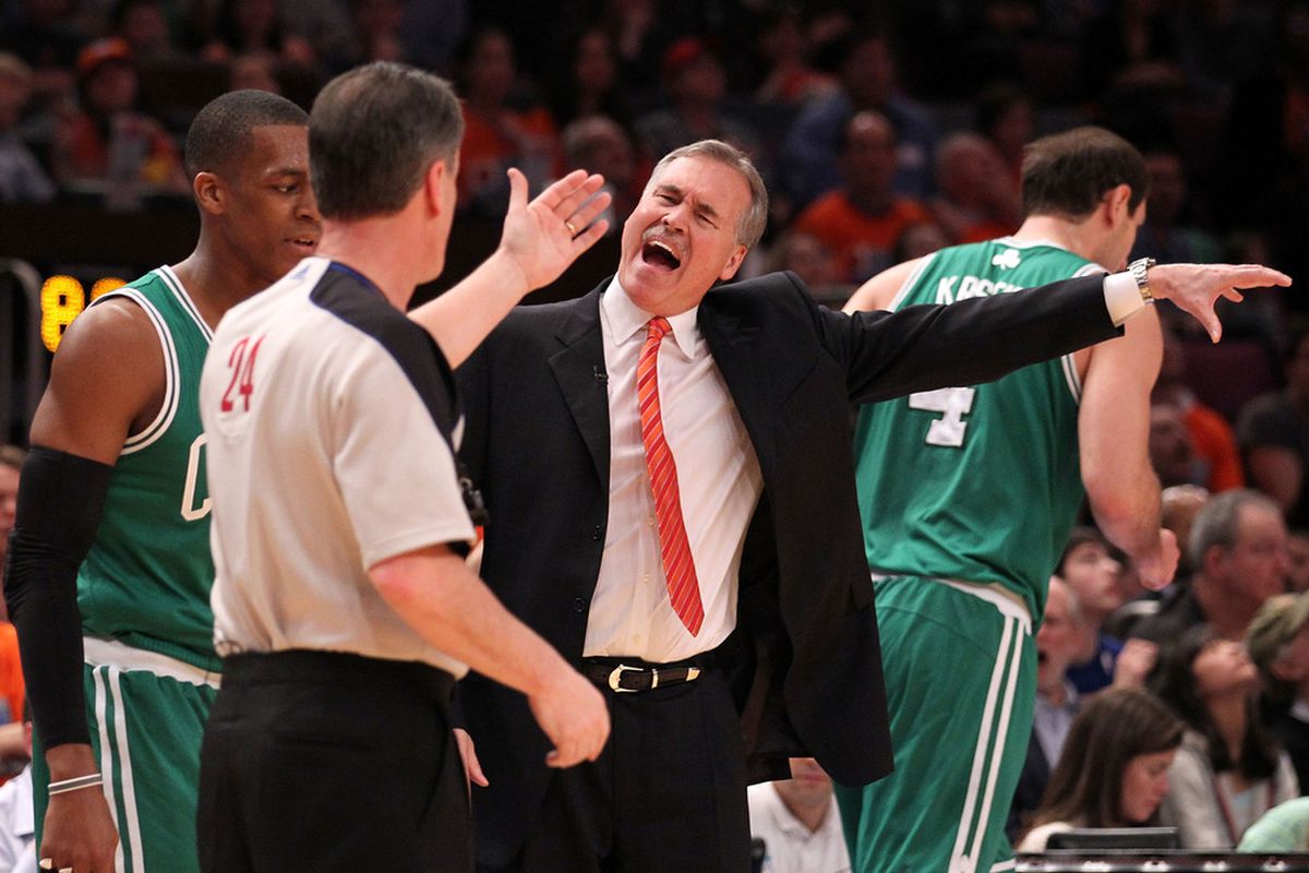 Mike D'Antoni says, "WELL YOU KNOW WHAT? THIS IS MY INSIDE VOICE!"