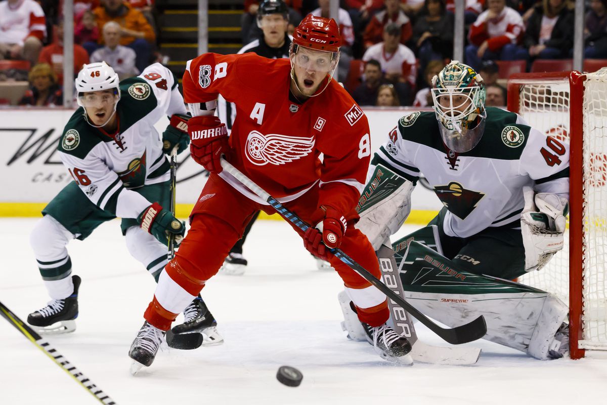 NHL: Minnesota Wild at Detroit Red Wings